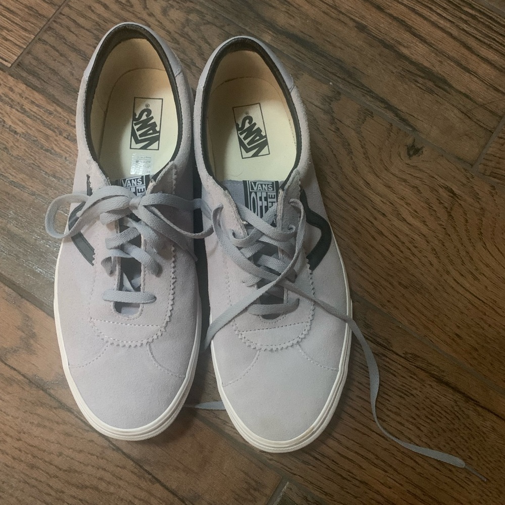 Mens Blue Suede Vans